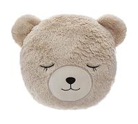 Atmosphera - Coussin Enfant Ours - Fausse Fourrure - D28 cm