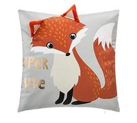 Atmosphera - Coussin Enfant Renard - Coton - 40x40 cm