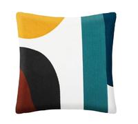 Atmosphera - Coussin Hary - Motifs brodés - Coton - 45x45 cm