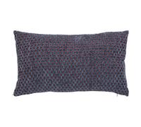 Atmosphera - Coussin Jacquard zaika Bleu égéen 30x50cm