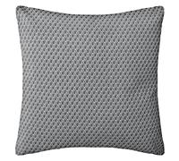 Atmosphera – Coussin Otto – Motifs, coton déhoussable – Gris 38x38 cm
