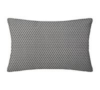 Atmosphera Coussin rectangulaire Otto en coton 30 x 50 cm Gris