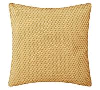 - Coussin en coton à motif Otto - 38 x 38 - Ocre - Otto