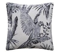 Atmosphera - Coussin Perroquet à Motifs Jacquard Gris 40x40 cm