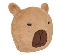 Atmosphera - Coussin tête capy Rond 30x30cm Marron