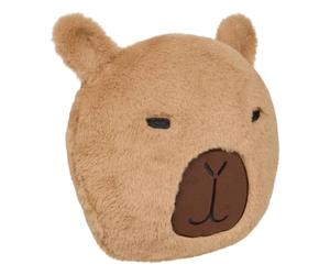 Atmosphera - Coussin tête capy Rond 30x30cm Marron