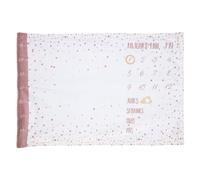 Atmosphera - Couverture étape bébé Étoiles 120x80 cm - Rose