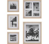 Atmosphera createur d'interieur - 5er-set fotorahmen erin holz