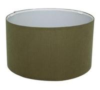 Atmosphera – Abat-jour Beline côtelé 40 cm vert kaki