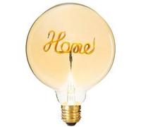 Créateur d'intérieur - Ampoule Décorative à Filament "Home" 17cm Ambre