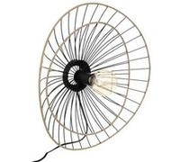 Atmosphera Créateur d'intérieur - Applique Murale en Métal Design "Alara" 45cm Noir Noir G