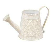 Atmosphera Créateur d'intérieur - Arrosoir en Métal "Tino" 27cm Blanc