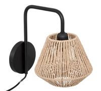 Atmosphera Applique murale Jily Ø 18 cm en corde naturelle