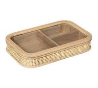 Atmosphera - Boîte à bijoux cannage - 28x5 cm