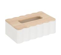 Atmosphera Créateur d'intérieur - Boîte à Mouchoirs Design Chéri 24cm Blanc