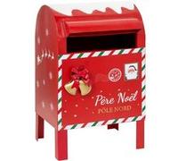 Boîte aux Lettres de Noël "Pôle Nord" 36cm Rouge