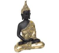 Statuette Bouddha assis doré H34cm - Atmosphera createur d'interieur