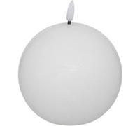 Atmosphera Créateur d'intérieur - Bougie Boule à LED Molia 10cm Blanc Blanc
