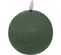 Créateur d'intérieur - Bougie Boule à LED Molia 10cm Vert