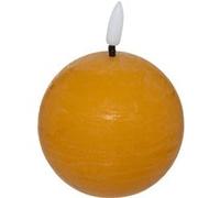 Créateur d'intérieur - Bougie Boule à LED Molia 12cm Jaune
