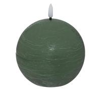 Atmosphera Créateur d'intérieur - Bougie Boule à LED "Molia" 8cm Vert