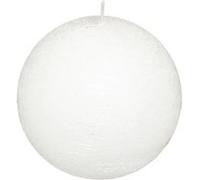 Atmosphera Créateur d'intérieur - Bougie Boule Déco Colorama 380g Blanc G