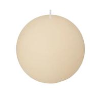 Atmosphera Créateur d'intérieur - Bougie Boule "Rustic" 10cm Ivoire