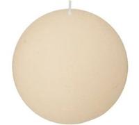 Atmosphera Créateur d'intérieur – Bougie Boule Rustic 10 cm Ivoire G