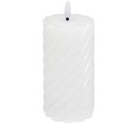 Atmosphera Créateur d'intérieur - Bougie Déco à LED "Aloe" 135g Blanc Blanc G