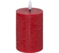 Atmosphera Créateur d'intérieur - Bougie Déco à LED Molia 13cm Rouge Rouge G
