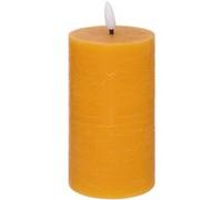 Atmosphera Créateur d'intérieur - Bougie Déco à LED Molia 15cm Jaune Jaune