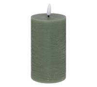Atmosphera Créateur d'intérieur - Bougie Déco à LED "Molia" 15cm Vert