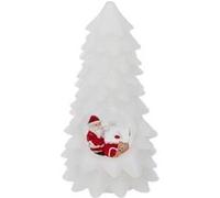 Atmosphera Créateur d'intérieur - Bougie Déco LED "Sapin" 20cm Blanc G