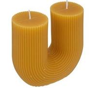 Atmosphera Créateur d'intérieur - Bougie Design "Demi" 400g Moutarde G