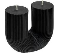 Créateur d'intérieur - Bougie Design "Demi" 400g Noir