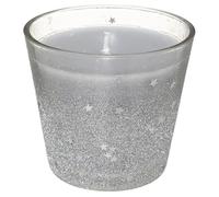 Atmosphera Créateur d'intérieur - Bougie en Verre Déco Colorama 190g Argent