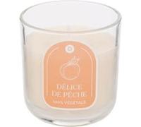 Atmosphera Créateur d'intérieur - Bougie Parfumée en Verre "Floa" 115g Pêche Blanc G