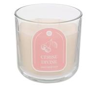 Atmosphera Créateur d'intérieur - Bougie Parfumée en Verre "Floa" 350g Cerise