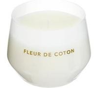 Atmosphera Créateur d'intérieur - Bougie Parfumée en Verre "Glowy" 300g Fleur de Coton Blanc