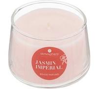 Atmosphera Créateur d'intérieur - Bougie Parfumée en Verre "Izor" 110g Jasmin Rose G