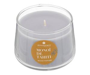 Atmosphera Créateur d'intérieur - Bougie Parfumée en Verre "Izor" 110g Monoï