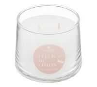Atmosphera Créateur d'intérieur - Bougie Parfumée en Verre "Izor" 300g Fleur de Coton