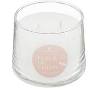 Atmosphera Créateur d'intérieur - Bougie Parfumée en Verre Izor 300g Fleur de Coton Multicolore G