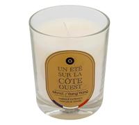 Atmosphera Créateur d'intérieur - Bougie Parfumée en Verre "Nibi" 180g Monoï & Ylang Ylang