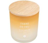 Atmosphera Créateur d'intérieur - Bougie Parfumée en Verre "Sana" 255g Terre de Feu Jaune G