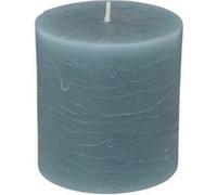Atmosphera Créateur d'intérieur - Bougie Ronde "Rustic" 7cm Bleu Orage Bleu G
