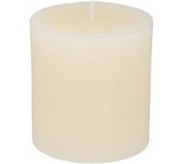 Atmosphera Créateur d'intérieur - Bougie Ronde "Rustic" 7cm Ivoire G