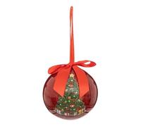 Atmosphera Créateur d'intérieur - Boule de Noël Déco Soir de Noël 10cm Rouge
