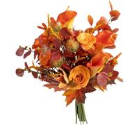 Atmosphera créateur d'intérieur - Bouquet d'automne artificiel james orange h55cm