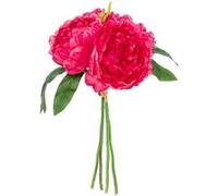 Atmosphera Créateur d'intérieur - Bouquet de Fleurs "4 Pivoines" 30cm Rose Blush G